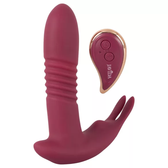 Javida RC - vibrator clitoridian radio control - 3 funcții - roșu