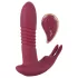 Javida RC - vibrator clitoridian radio control - 3 funcții - roșu