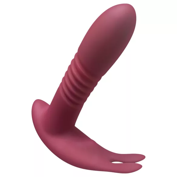 Javida RC - vibrator clitoridian radio control - 3 funcții - roșu