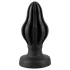 ANOS - dop anal cu nervuri, moale - 7 cm (negru)