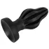 ANOS - dop anal cu nervuri, moale - 7 cm (negru)