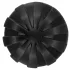 ANOS - dop anal cu nervuri, moale - 7 cm (negru)