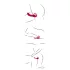 You2Toys - vibrator strapless cu telecomandă - roșu