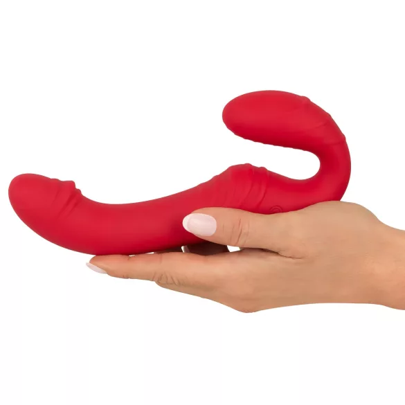 You2Toys - vibrator strapless cu telecomandă - roșu