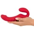 You2Toys - vibrator strapless cu telecomandă - roșu