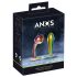 ANOS Metal Rainbow - set dopuri anale metalice - 2 piese