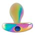 ANOS Metal Rainbow - set dopuri anale metalice - 2 piese