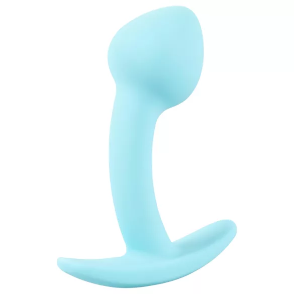 Cuties Mini Butt Plug - dop anal din silicon (albastru, 2,6 cm)