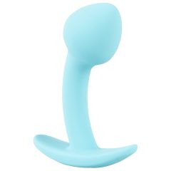   Cuties Mini Butt Plug - dildo anal de silicon - albastru (2,6 cm)