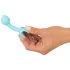 Cuties Mini Butt Plug - dop anal din silicon (albastru, 2,6 cm)