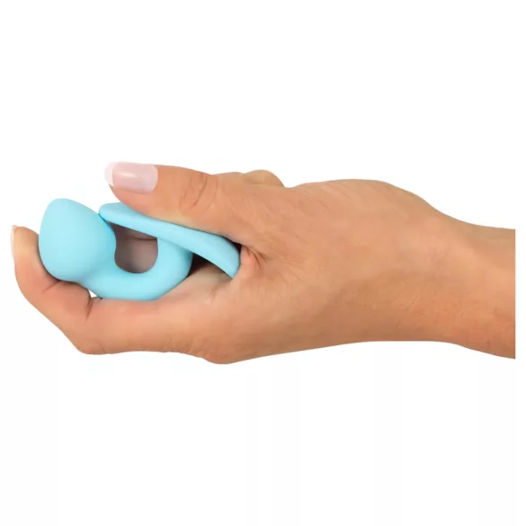 Cuties Mini Butt Plug - dop anal din silicon (albastru, 2,6 cm)