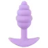 Cuties Mini Butt Plug - dop anal din silicon (mov, 2,8 cm)