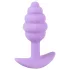 Cuties Mini Butt Plug - dop anal din silicon (mov, 2,8 cm)