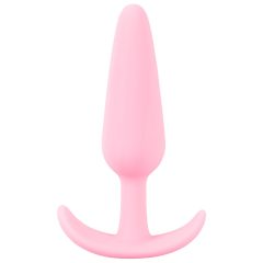 Cuties Mini Butt Plug - dildo anal de silicon - roz (2,1cm)