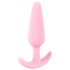 Plug Anal Mini Cuties - silicon roz (2,1 cm)