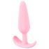 Plug Anal Mini Cuties - silicon roz (2,1 cm)