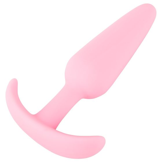 Cuties Mini Butt Plug - dildo anal de silicon - roz (2,1cm)