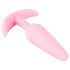 Plug Anal Mini Cuties - silicon roz (2,1 cm)