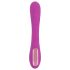 Javida Thumping Rabbit - vibrator cu 3 motoare - braț pentru clitoris - lila