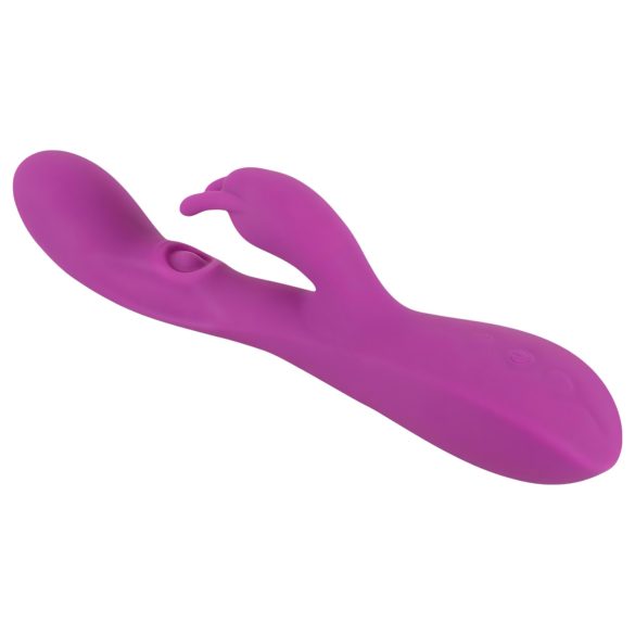 Javida Thumping Rabbit - vibrator cu 3 motoare - braț pentru clitoris - lila