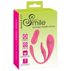 SMILE - ou vibrator cu telecomandă - reîncărcabil - roz