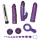 You2Toys - Set vibratoare strălucitoare - 7 piese