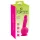 SMILE Powerful - vibrator cu ventuză, 2 motoare, reîncărcabil - roz