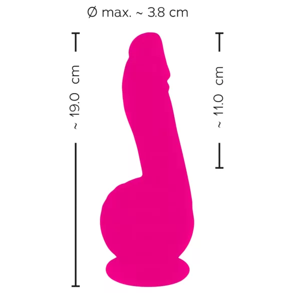 SMILE Powerful - vibrator cu ventuză, 2 motoare, reîncărcabil - roz
