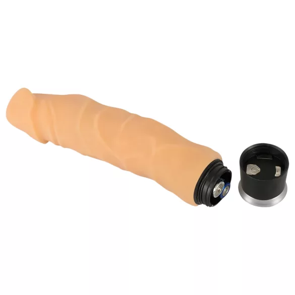 Nature Skin - vibrator realist - silicon moale - culoare naturală 23cm