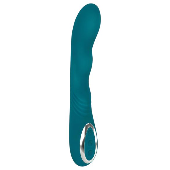 SMILE - vibrator rotativ pentru punctul G - reîncărcabil, impermeabil, verde