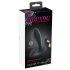 XOUXOU - vibrator purtabil G și P punct electric (negru)