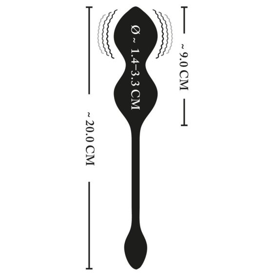 XOUXOU - gheață electro, cu radio control (neagră)