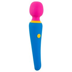   You2Toys colorat - vibrator masaj cu baterie, rezistent la apă (colorat)