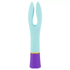   You2Toys - vibrator dublu motor, reîncărcabil, rezistent la apă - colorat