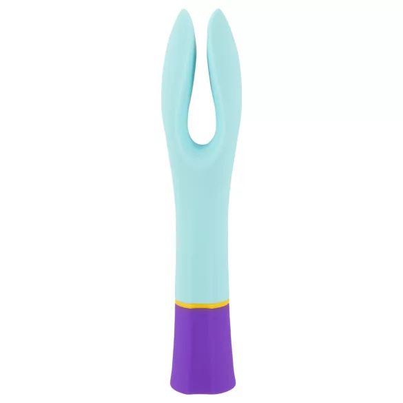 You2Toys - vibrator dublu motor, reîncărcabil, rezistent la apă - colorat