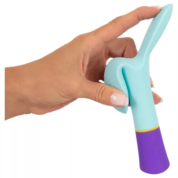 You2Toys - vibrator dublu motor, reîncărcabil, rezistent la apă - colorat