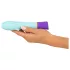 You2Toys - vibrator dublu motor, reîncărcabil, rezistent la apă - colorat