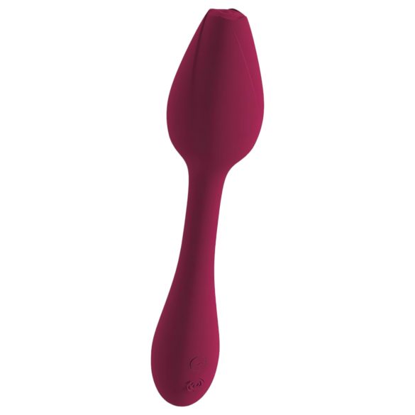 You2Toys Rosenrot - vibrator flexibil pentru punctul G - roșu