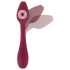You2Toys Rosenrot - vibrator flexibil pentru punctul G - roșu