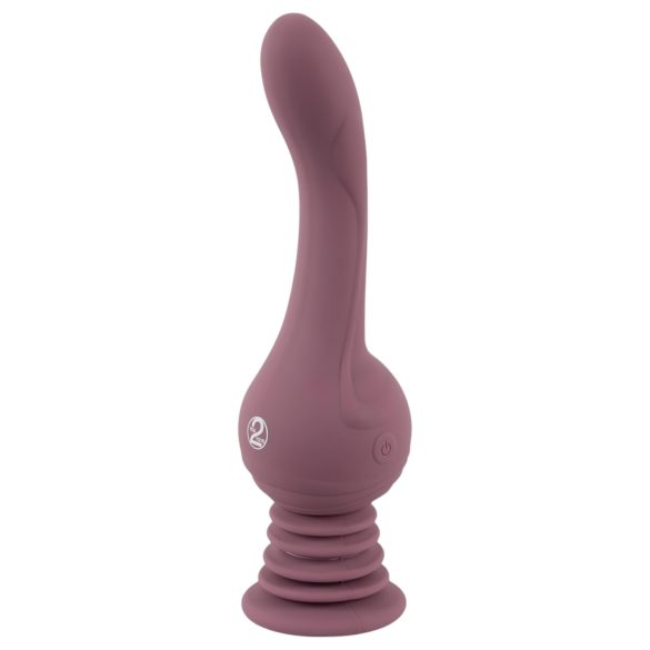 You2Toys - Vibrator punctul G - rezistent - silicon mov