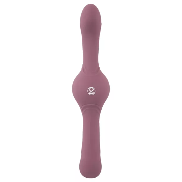 You2Toys Turbo Shaker - vibrator cu două capete (mov)