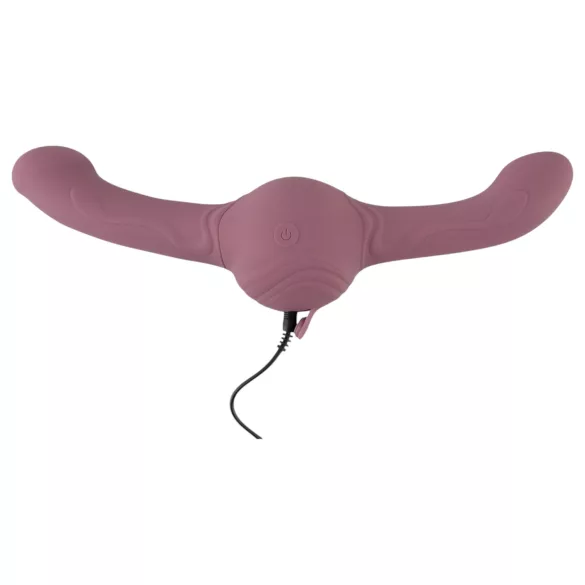 You2Toys Turbo Shaker - vibrator cu două capete (mov)