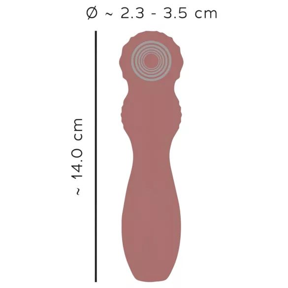 You2Toys Hazel 03 - vibrator flexibil, reîncărcabil (mov)