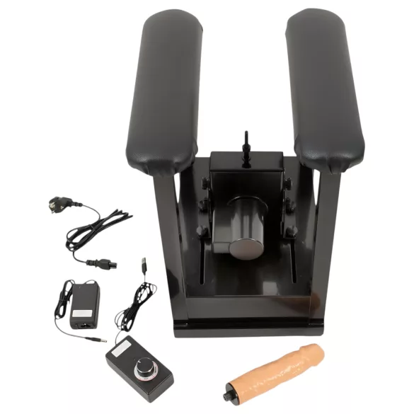 The Banger Sit-On-Climaxer - mașină sexuală electrică (negru)