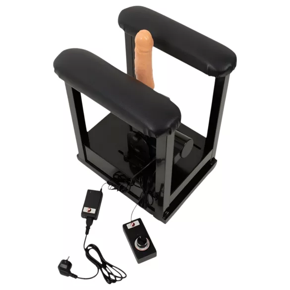 The Banger Sit-On-Climaxer - mașină sexuală electrică (negru)