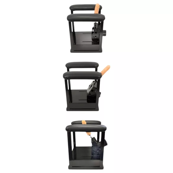 The Banger Sit-On-Climaxer - mașină sexuală electrică (negru)