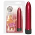 Mini vibrator - stimulator discret - roșu perlat