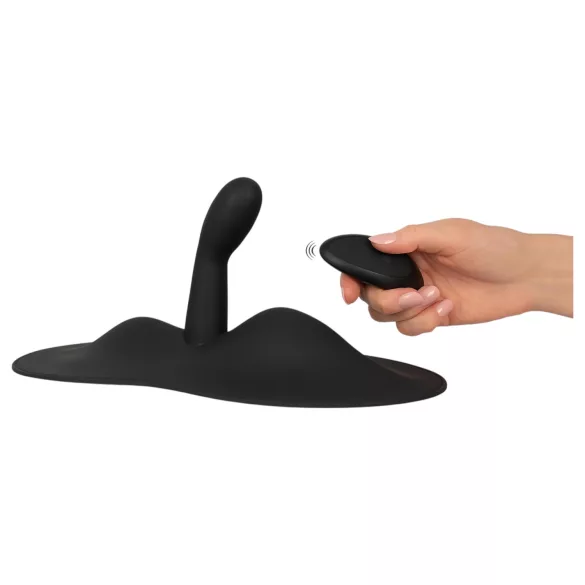 VibePad 3 - vibrator pernă pentru punctul G, reîncărcabil, cu telecomandă, negru