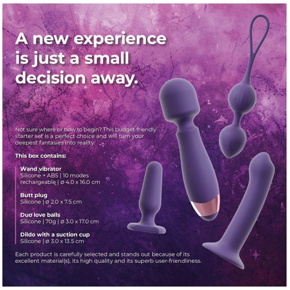 Magic Shiver Feminine - set erotic pentru femei 4 piese