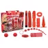 You2Toys - Set erotic cu trandafiri roșii - vibrator, 9 piese